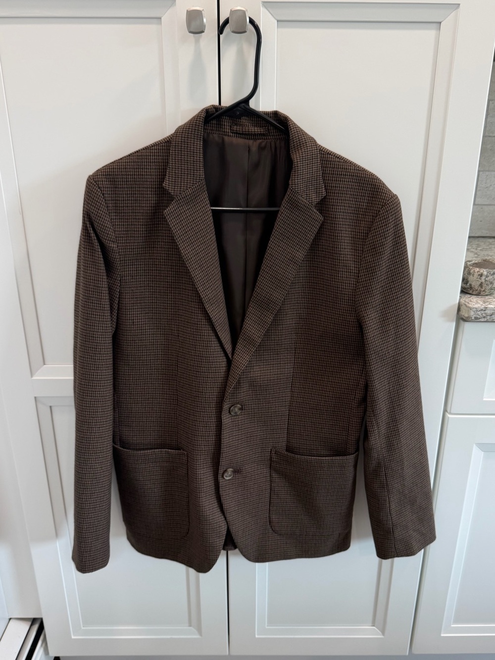 Old Navy Brown Plaid Sport Coat